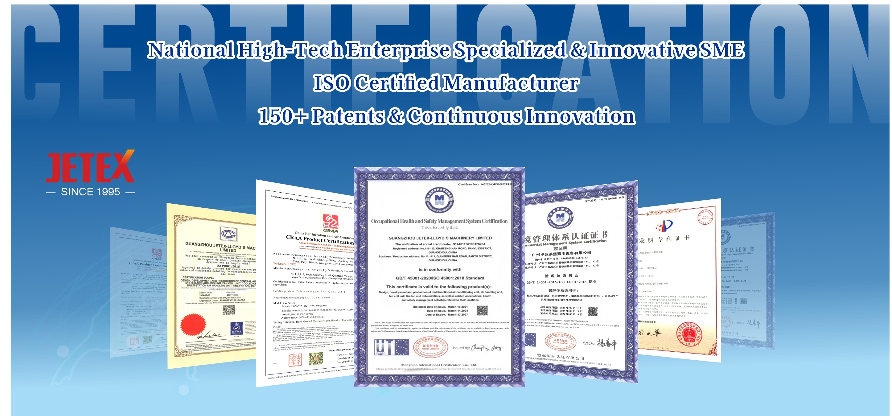 chất lượng Các đơn vị xử lý không khí nhà máy sản xuất