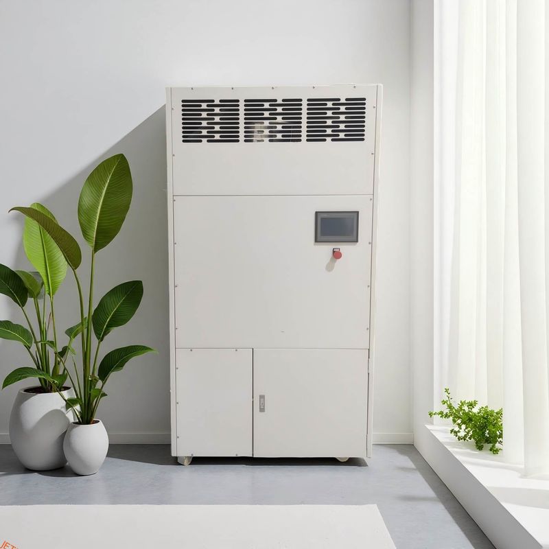 Tẩy rửa dọc trong nhà Ahu với quạt EC 35% Tiết kiệm năng lượng